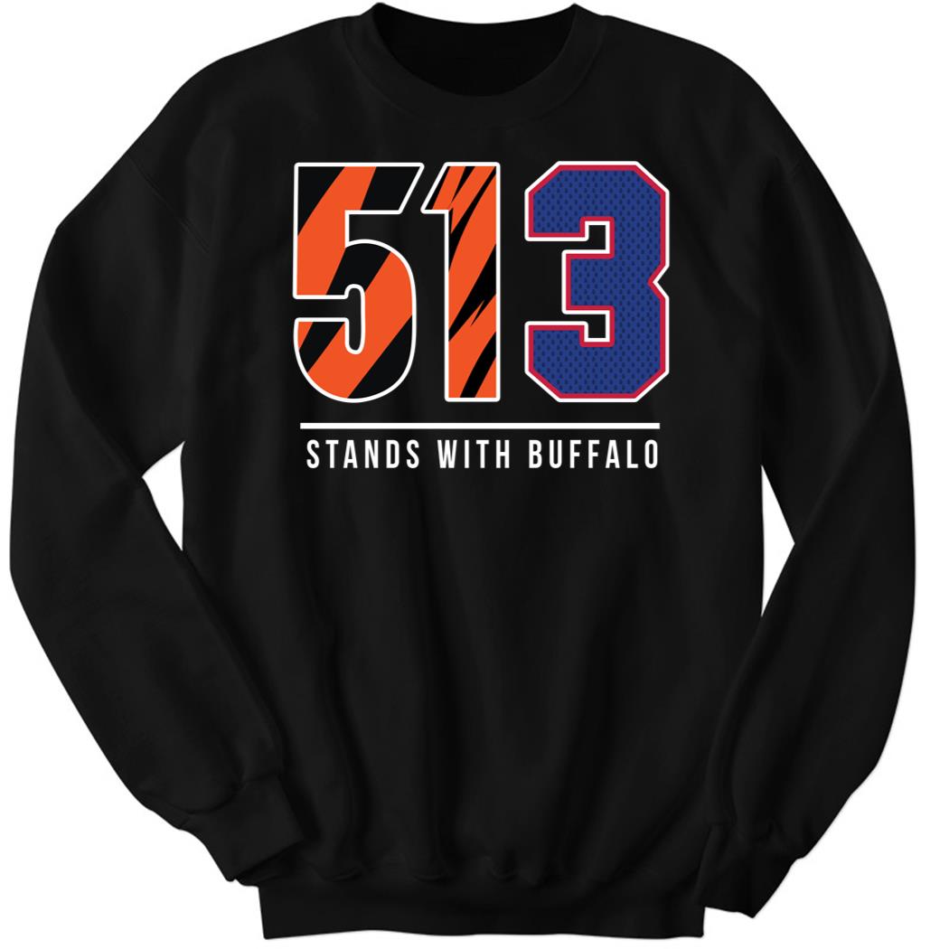 513 Stands With Buffalo Sweatshirt
