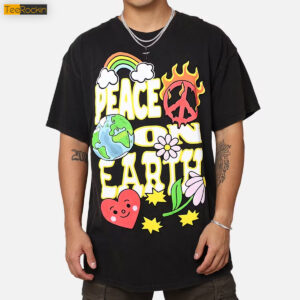 A'ja Wilson Wearing Peace On Earth Shirt