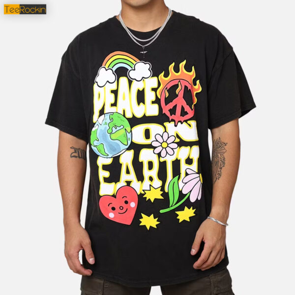 A’ja Wilson Wearing Peace On Earth Shirt