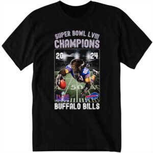 Buffalo Bills Champions Super Bowl LVIII 2024 Shirt