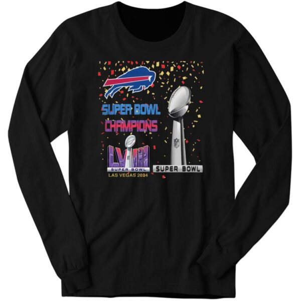Buffalo Football Super Bowl Champions LVIII Las Vegas 2024 Shirt