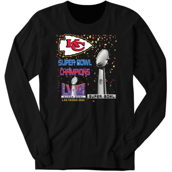 Chiefs Super Bowl Champions LVIII Las Vegas 2024 Shirt