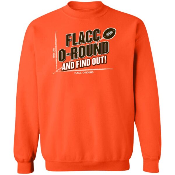 Cleveland Football Flacco round and Find Out Hoodie