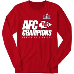 Kansas City Chiefs AFC Champions Locker Room Trophy T Shirt Nfl Super Bowl LVIII 2024 2 1