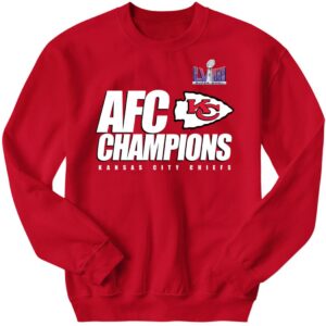 Kansas City Chiefs AFC Champions Locker Room Trophy T Shirt Nfl Super Bowl LVIII 2024 3 1