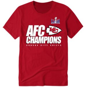 Kansas City Chiefs AFC Champions Locker Room Trophy T Shirt Nfl Super Bowl LVIII 2024 5 1