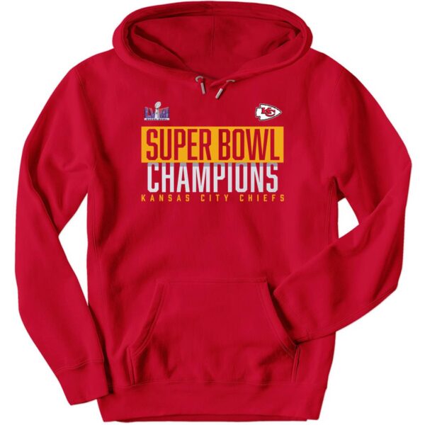 Official Kansas City Chiefs Super Bowl LVIII Champions 2024 Shirt