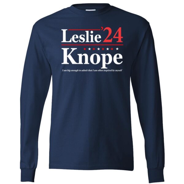 Leslie Knope 2024 Shirt, I Am Big Enough To Admit That I Am Often Inspierd By My Self Shirt