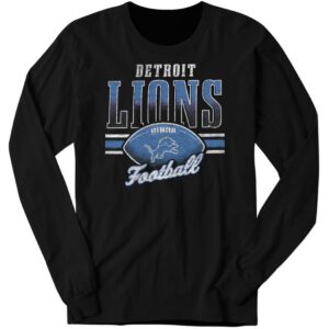 Official Detroit Lions ’47 Last Call Franklin Long Sleeve Shirt