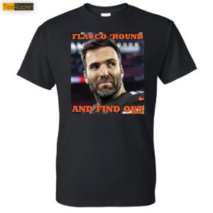Official Joe Flacco Round And Find Out Shirt