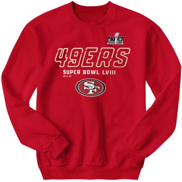 Official San Francisco 49ers Super Bowl LVIII Hoodie