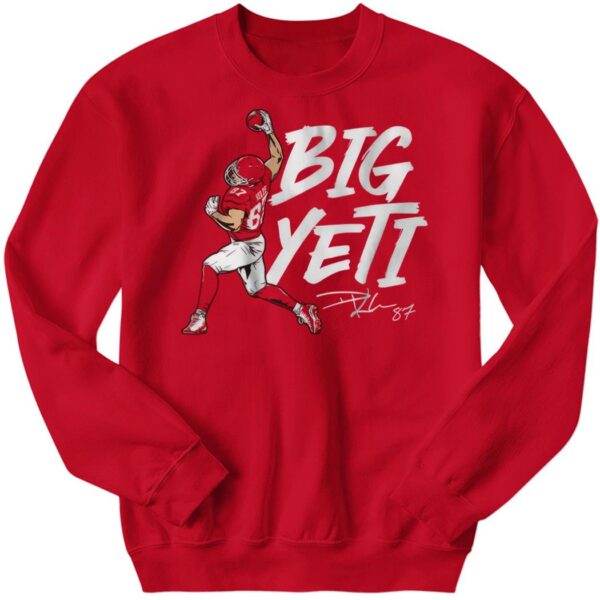 Official Travis Kelce Big Yeti Long Sleeve Shirt