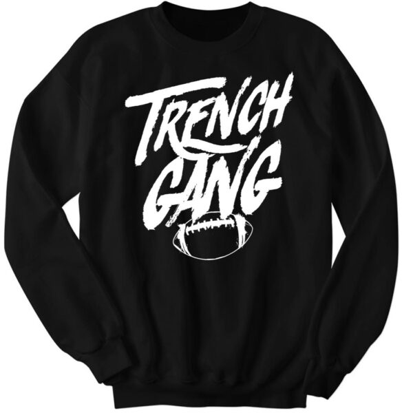 Official Trench Gang Football Long Sleeve Shirt