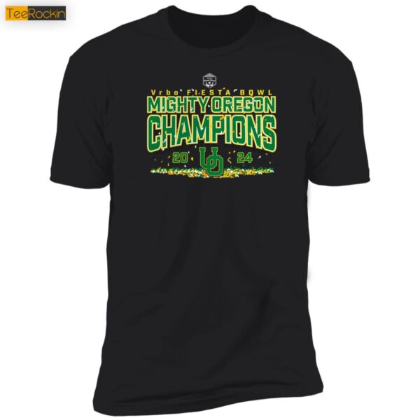 Oregon Ducks 2024 Fiesta Bowl Champions Mindset Shirt