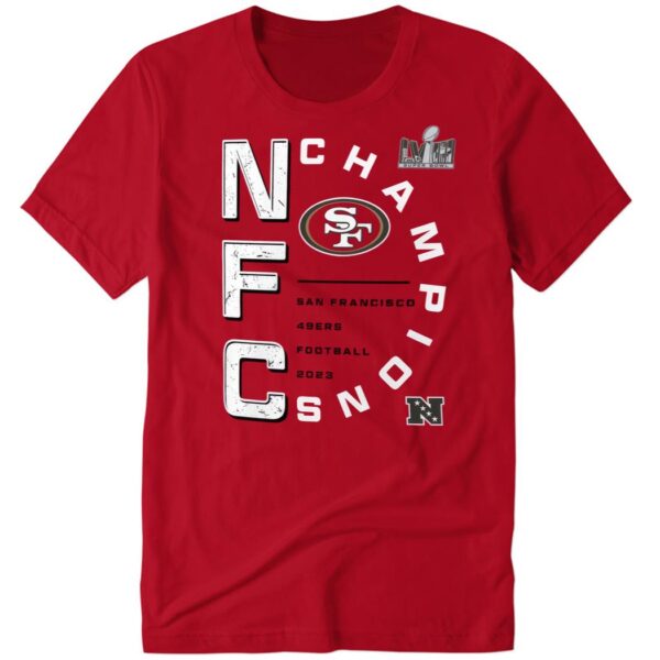San Francisco 49ers 2023 NFC Champions Football Super Bowl LVIII Long Sleeve Shirt