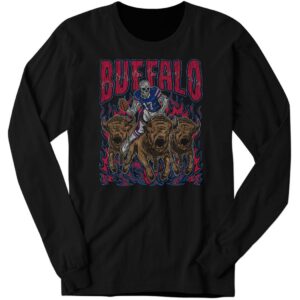 Skeleton Buffalo Football Vintage 2 1