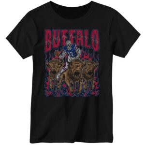 Skeleton Buffalo Football Vintage 4 1