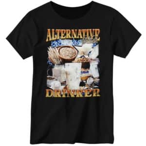 Alternative Milk Drinker Ladies Boyfriend Shirt