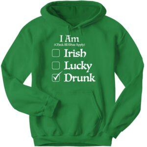 Barstool I Am Check All That Apply Irish Lucky Drunk 6 1