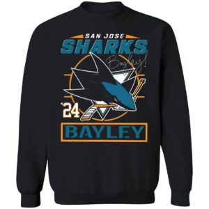 Bayley San Jose Sharks 24 Sweatshirt