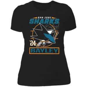 Bayley San Jose Sharks 24 Ladies Boyfriend Shirt