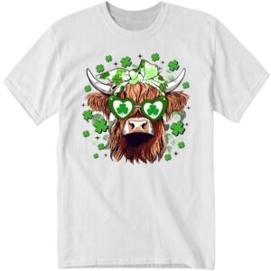 St Patrick's Day Highland Cow 2024 Shirt