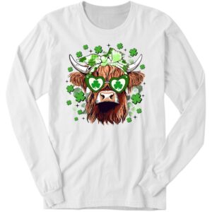 St Patrick's Day Highland Cow 2024 2 1