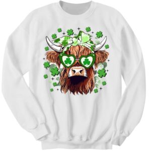 St Patrick's Day Highland Cow 2024 3 1