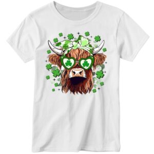 St Patrick's Day Highland Cow 2024 4 1