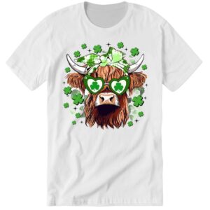 St Patrick's Day Highland Cow 2024 5 1