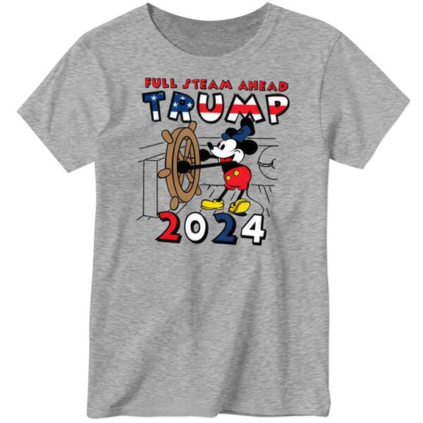 Trump 2024 Full Steam Ahead Mickey Hoodie