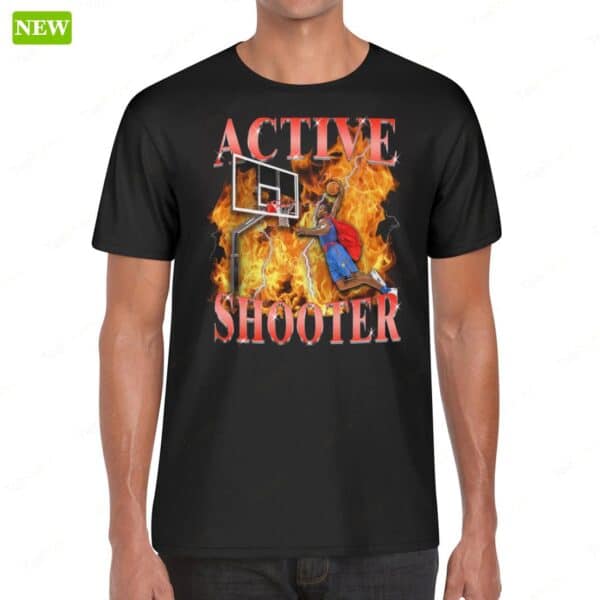 Active Shooter Vintage Long Sleeve Shirt