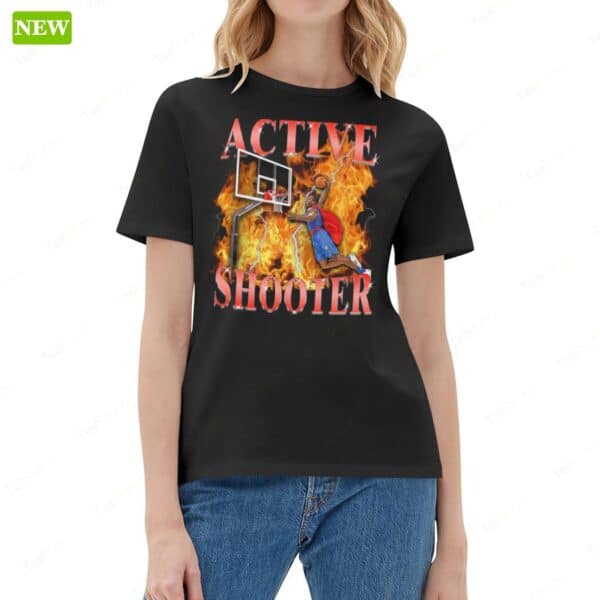 Active Shooter Vintage Hoodie