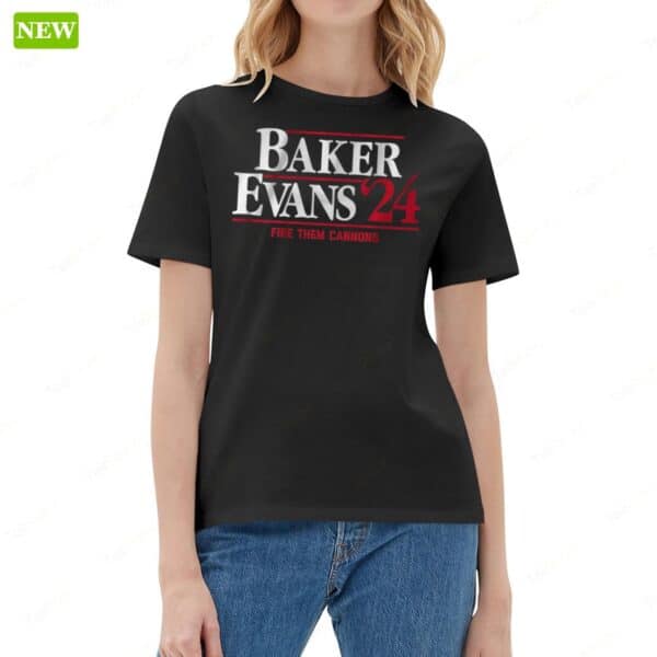 Baker Evans ’24 Fire Them Cannons Shirt