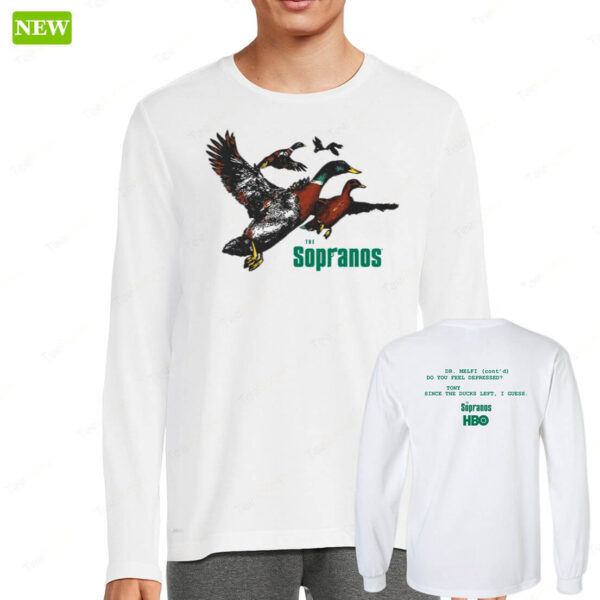 (Front+Back)Ducks The Sopranos Premium SS Shirt