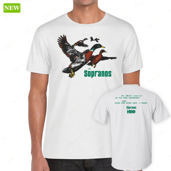 (Front+Back)Ducks The Sopranos Long Sleeve Shirt