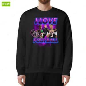 Joe Burrow I Love Football Sweatshirt