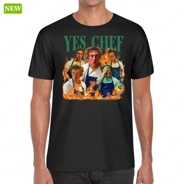 Official Jeremy Allen Yes Chef Shirt