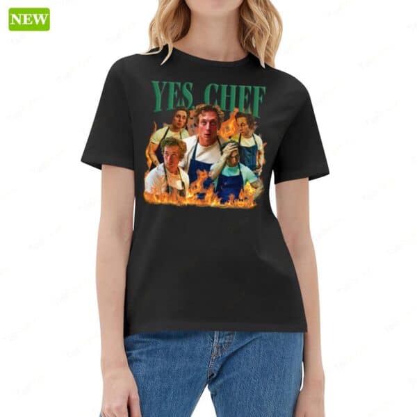 Official Jeremy Allen Yes Chef Shirt