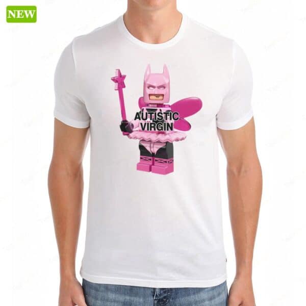 Pink Batman Autistic Virgin Long Sleeve Shirt