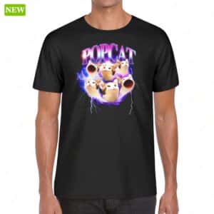 Popcat Purple Lighting Shirt