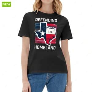 Texas Defending The Homeland Ladies Boyfriend Shirt