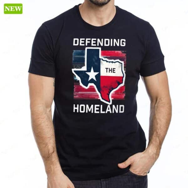 Texas Defending The Homeland Ladies Boyfriend Shirt