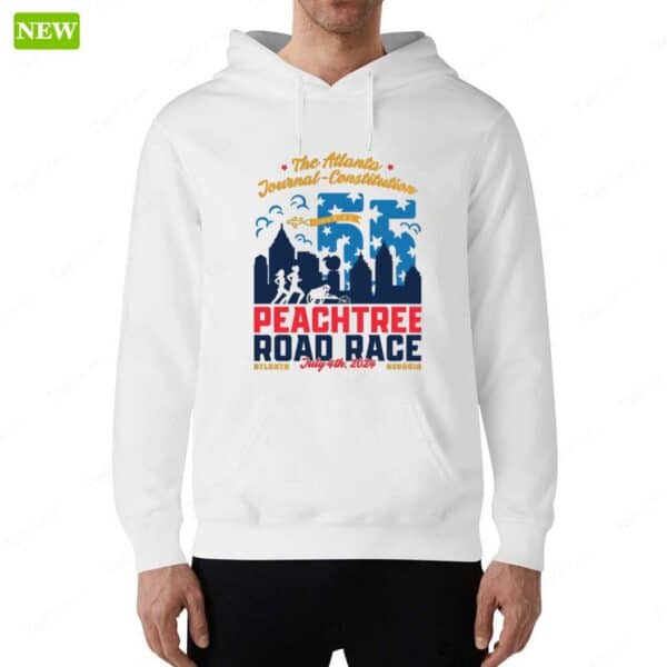 The Atlanta Journal Constitution Peachtree Road Race 2024 Long Sleeve Shirt