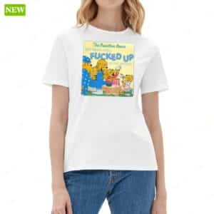 The Berenstain Bears Get Absolutely Fucked Up In The Woods Ladies Boyfriend Shirt
