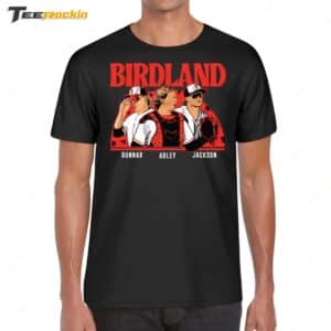 Adley Rutschman Gunnar Henderson And Jackson Holliday Birdland Shirt