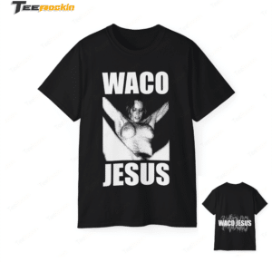 [Font+Back] Ken Carson Wearing Waco Jesus Shirt