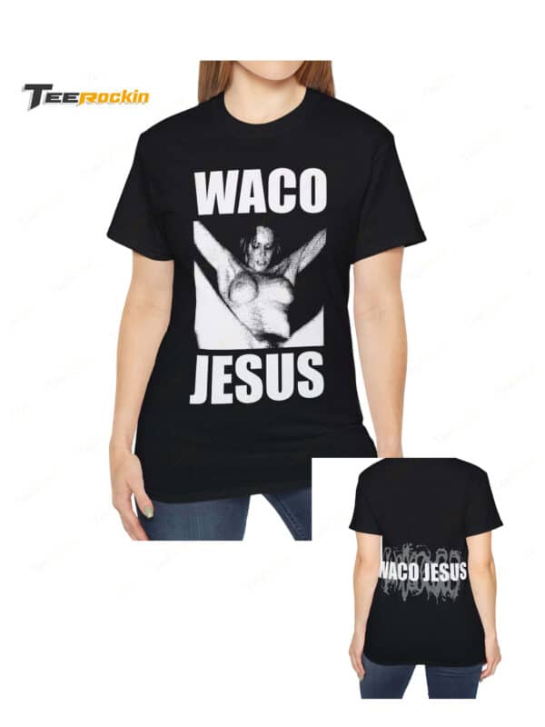 [Front+Back] Ken Carson Wearing Waco Jesus Shirt