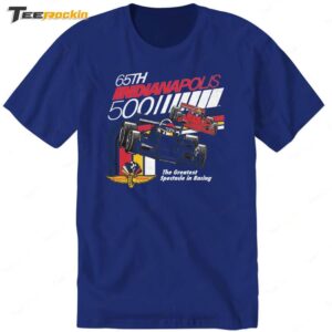 65th Indianapolis 500 The Greatest Spectacle In Racing Premium SS T-Shirt