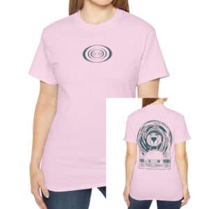 [Font+Back]Faith In The Future World Tour Pink Shirt